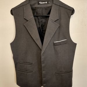 Gray Suit Vest